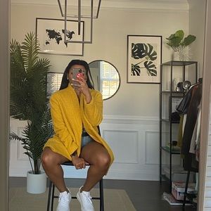 ✨Yellow Teddy Coat✨